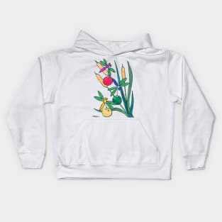 2013 Holiday ATC 7 - Dragonflies with Ornaments Kids Hoodie